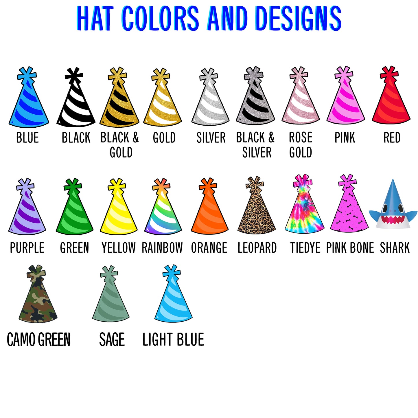 Men’s Party Hat Face Banner