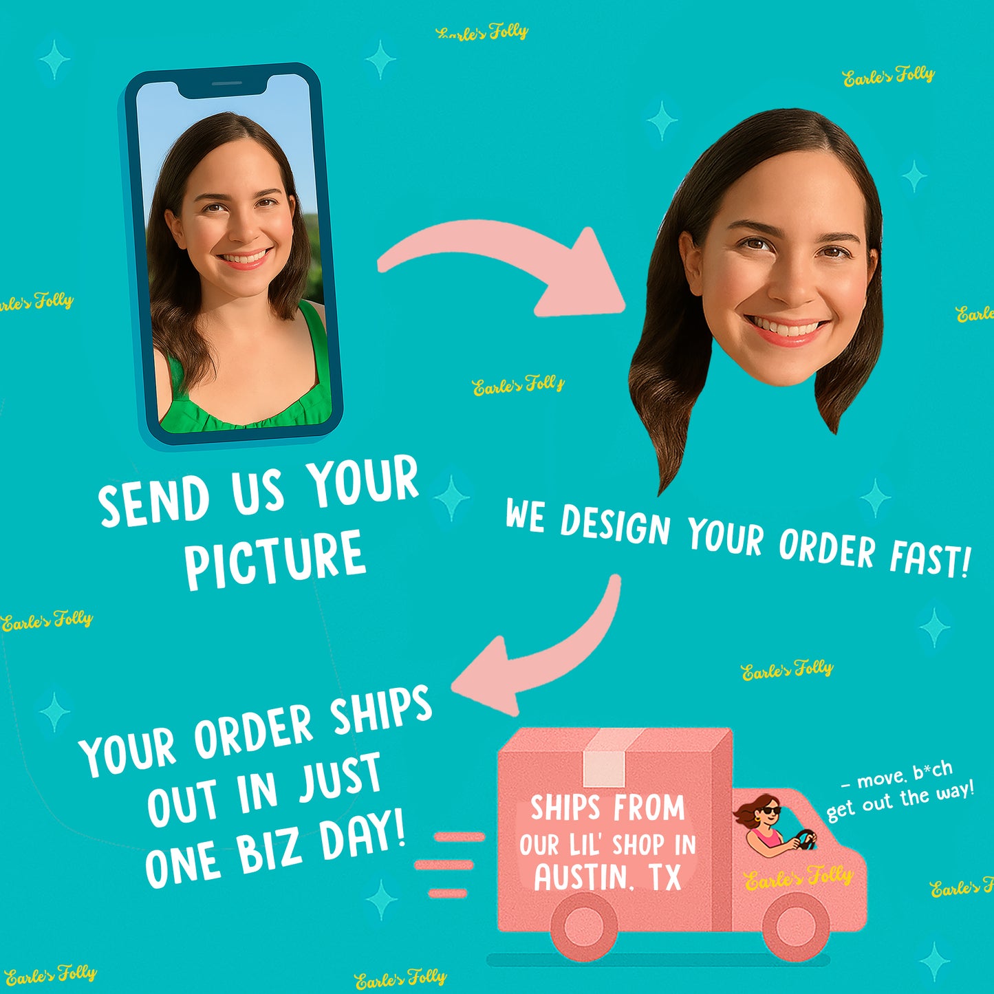 Women's Face Dancer Banner