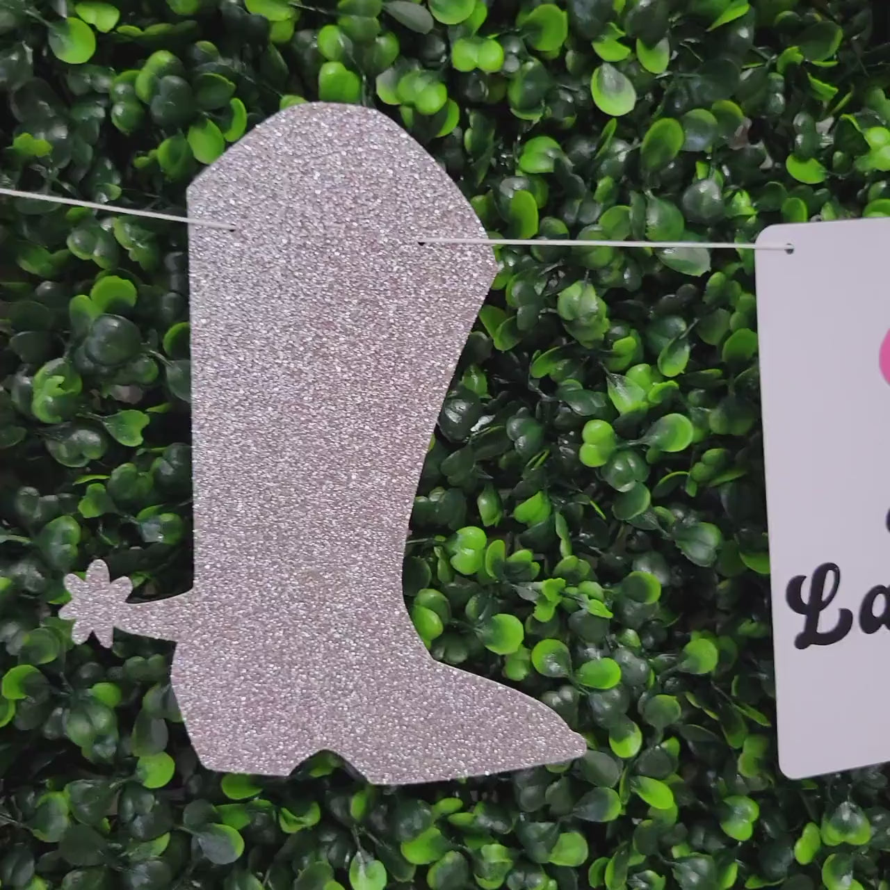 Personalized Last Rodeo Banner, Boot Banner, Bachelorette Cowgirl Banner, Nash Bash Banner, Nashville Bachelorette, Bride's Last Ride