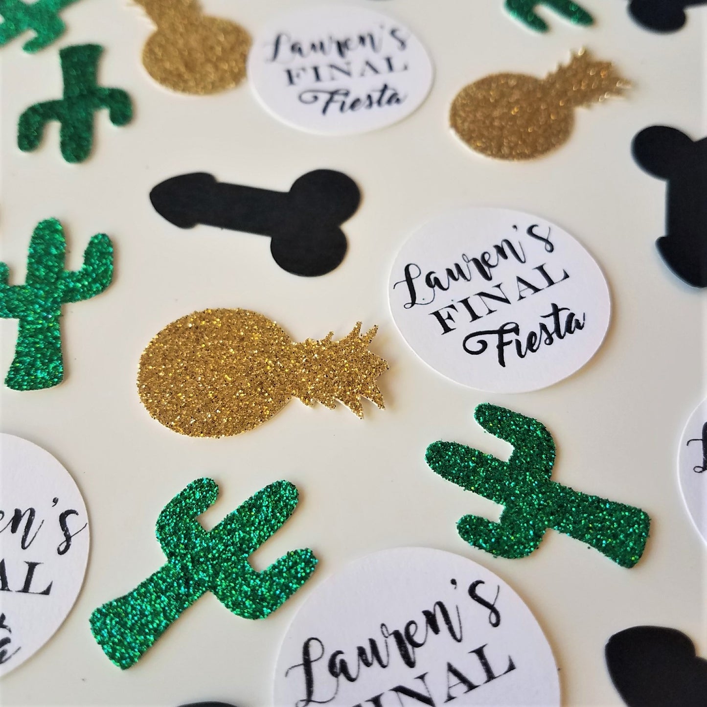 Final Fiesta Custom Bachelorette Party Penis Confetti