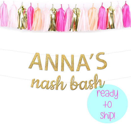 Custom Nash Bash Bachelorette Party Banner, Nashville Bachelorette Party, Nashville Party Banner, Nashville Bachelorette Theme Decor