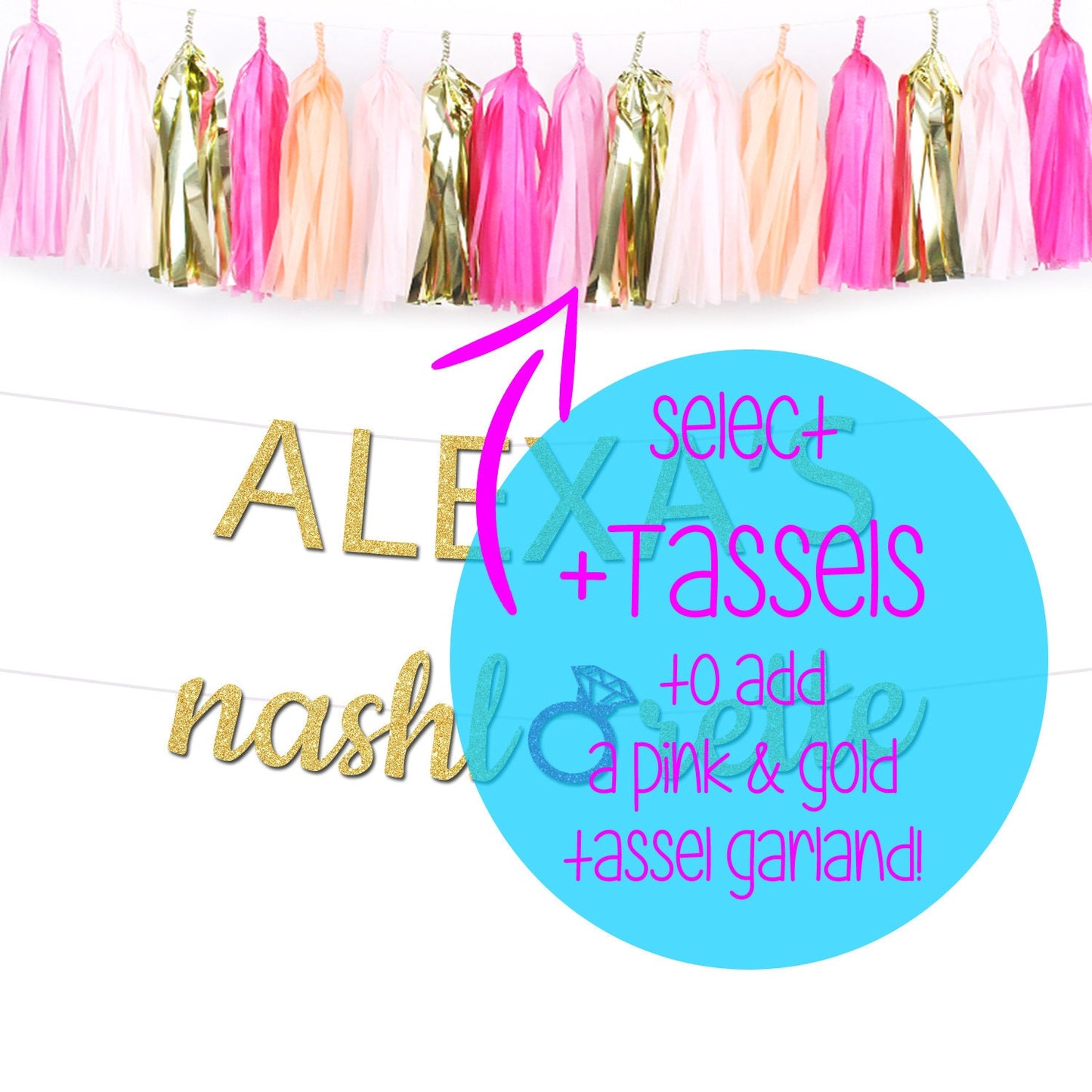 Custom Nash Bash Bachelorette Party Banner, Nashville Bachelorette Party, Nashville Party Banner, Nashville Bachelorette Theme Decor