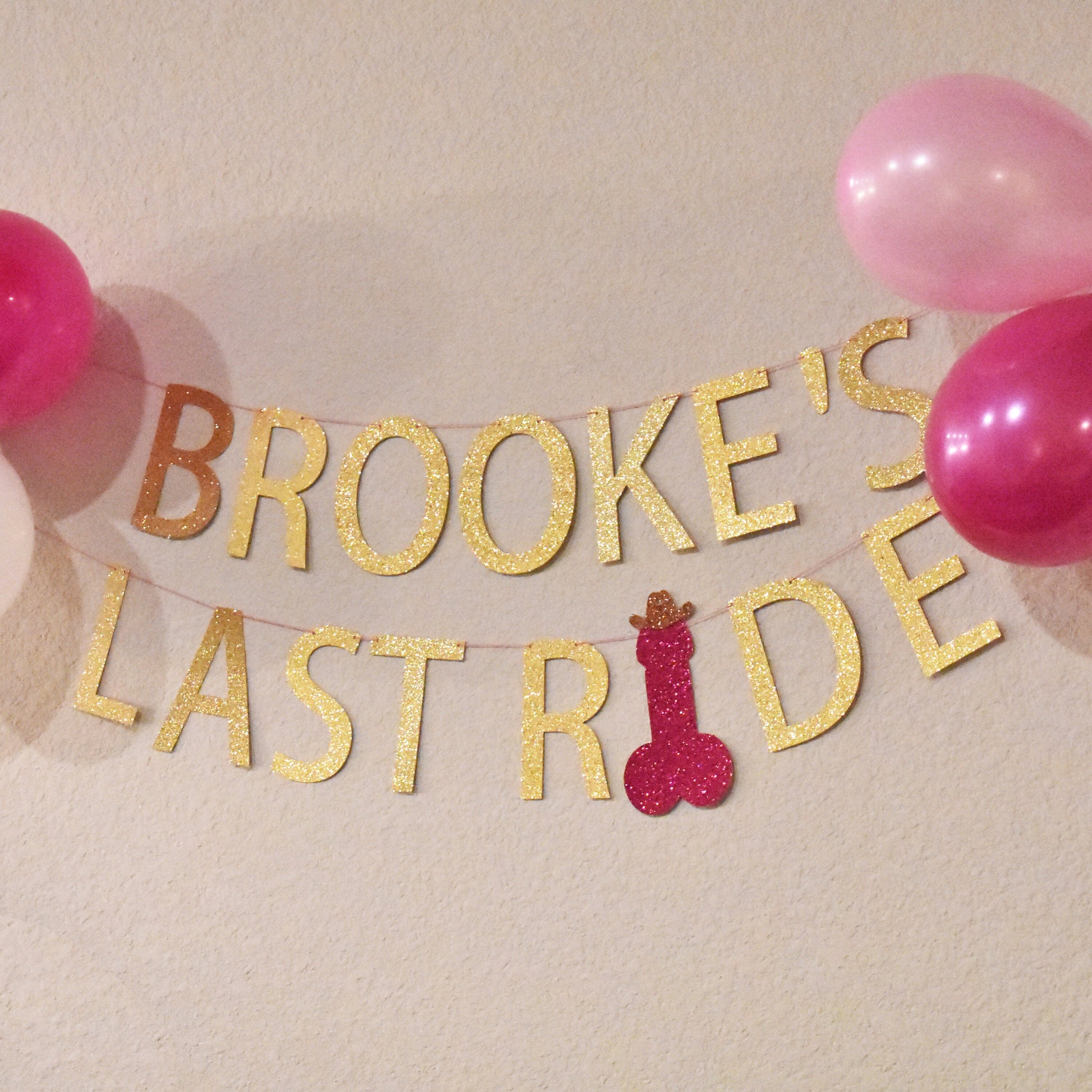 Last Ride Banner, Boot and Penis Banner, Cowboy Hat Penis Banner, Nash Bash, Austin Bachelorette, Boot and Penis Confetti, Penis Straws