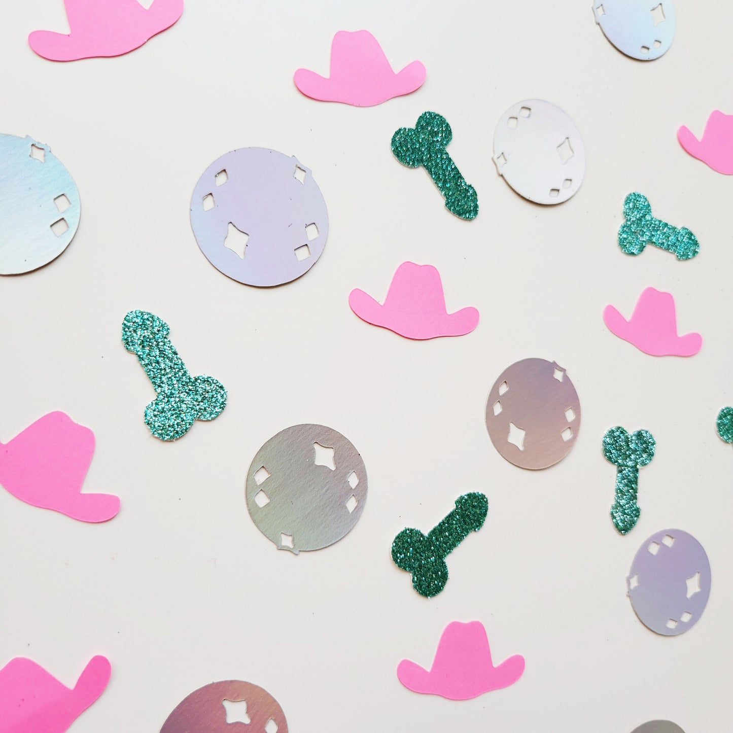 Disco Cowgirl Bachelorette Party Penis Straws, Cosmic Cowgirl Bachelorette Party, Last Disco Bachelorette Party Space Cowgirl