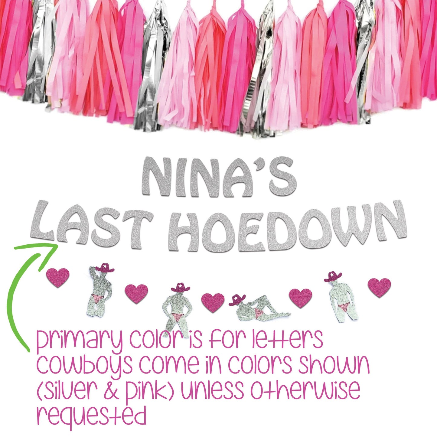 Bachelorette Party Last Hoe Down Banner, Cowgirl Bachelorette, Cowboy Bachelorette, Let's Go Girls Bachelorette, Nashville Bach, Austin Bach