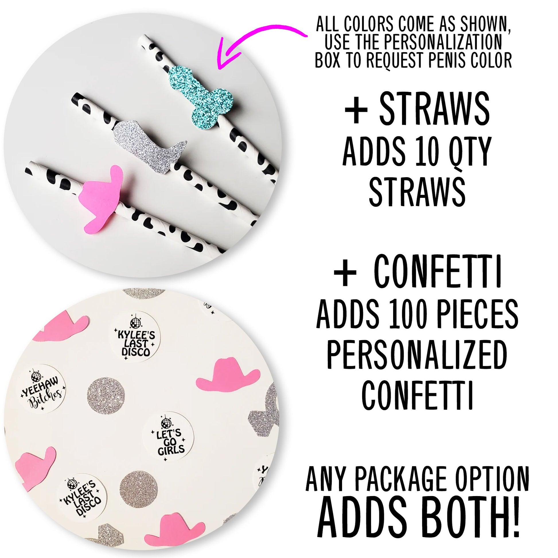 Same Cowboy Forever Bachelorette Party Banner with Optional Groom Face Banner with Cow Print Hat, Disco Cow Girl Bachelorette Decorations