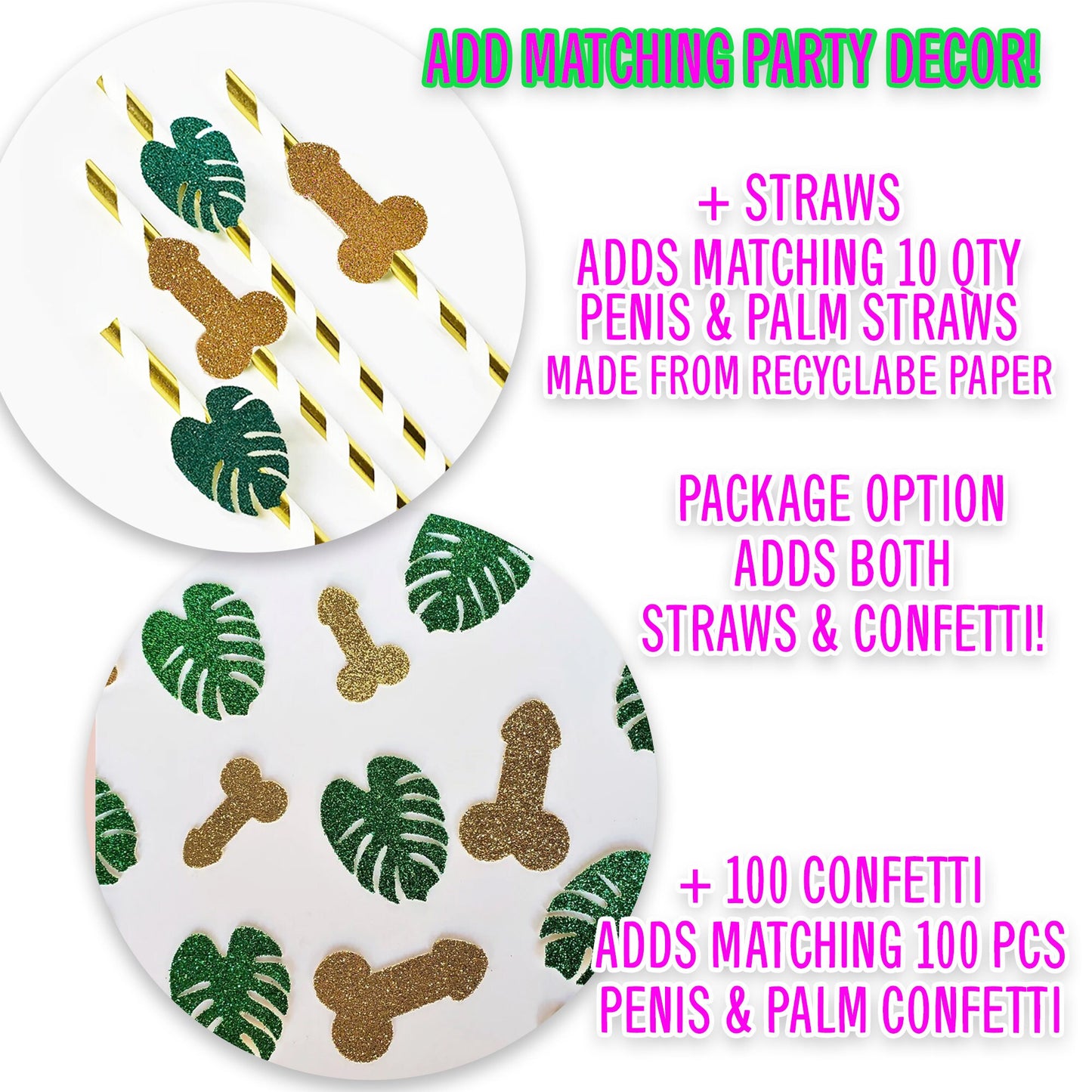 Tropical Bachelorette Groom Face Banner with Leopard Thongs, Groom Head Bachelorette Lingerie Banner, Palm Leaf Bachelorette Party Banner