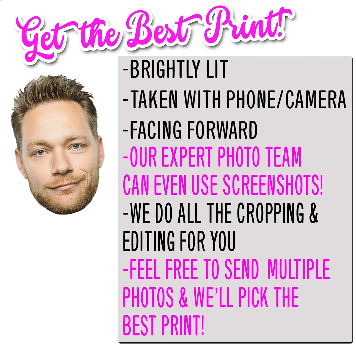 Groom Face Disco Bachelorette Party Banner, Groom Head Bachelorette Banner