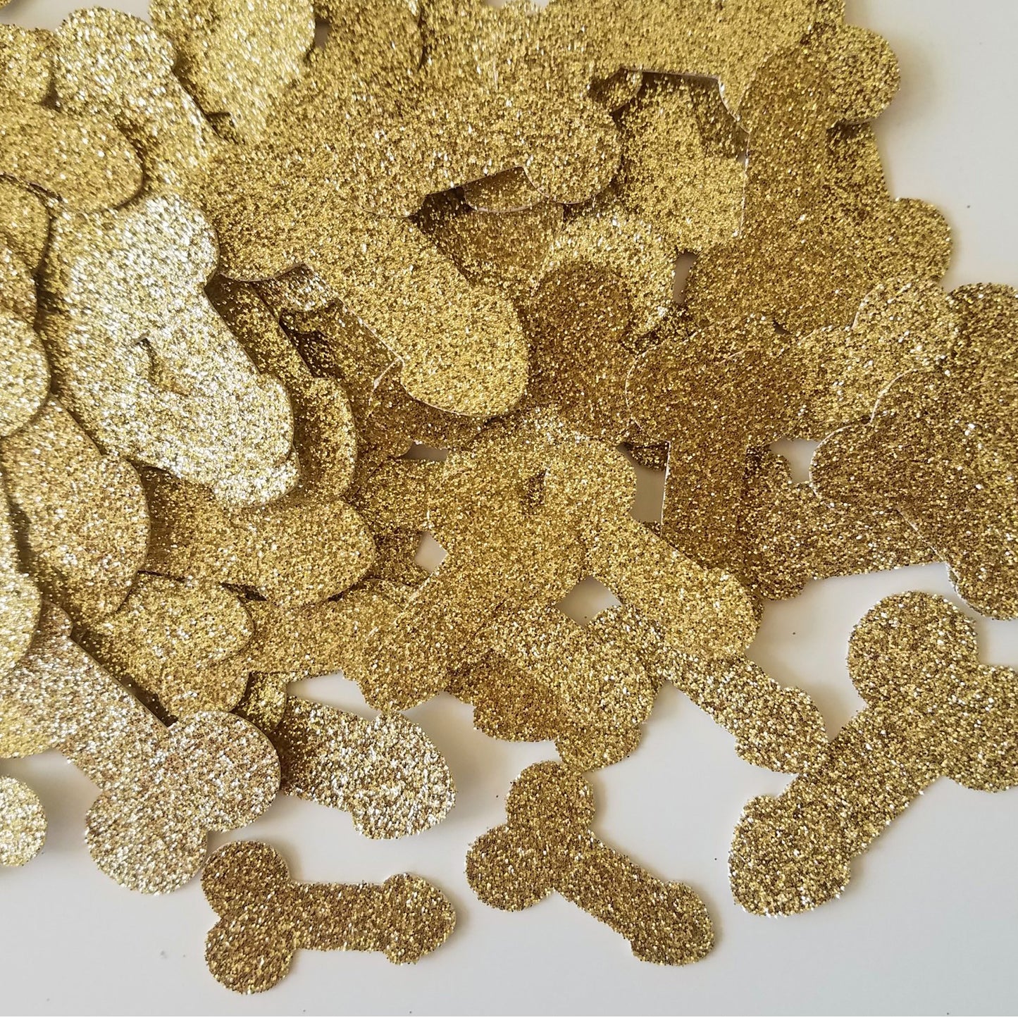 Bachelorette Party Glitter Penis Confetti, 50 pieces