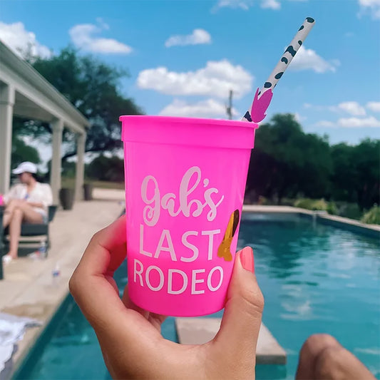 Custom Last Rodeo Cups