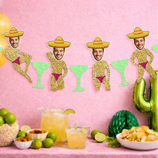 Margs Before Matrimony Custom Groom Face Dancer Banner