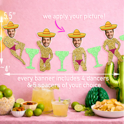 Margs Before Matrimony Custom Groom Face Dancer Banner