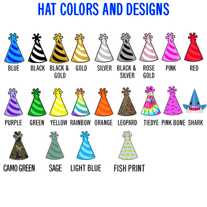 Cat Birthday Party Hat Banner