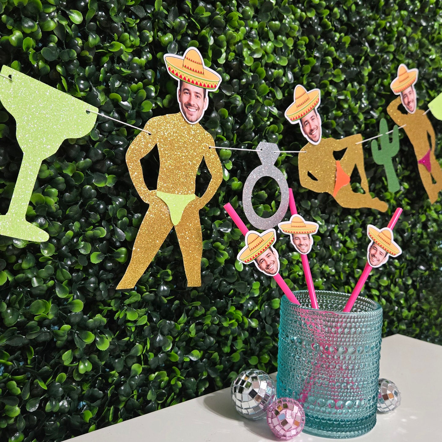 Margs Before Matrimony Custom Groom Face Dancer Banner