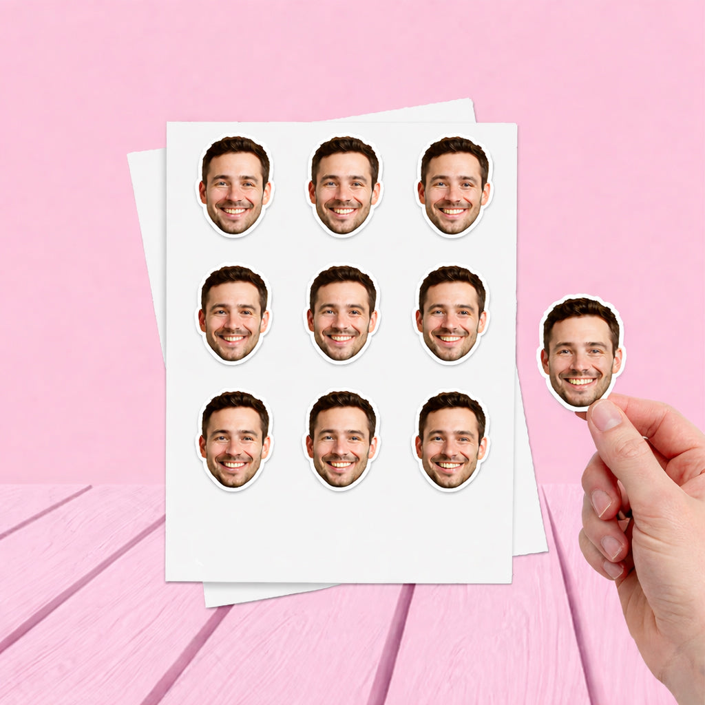 Custom Face Stickers – Earle's Folly