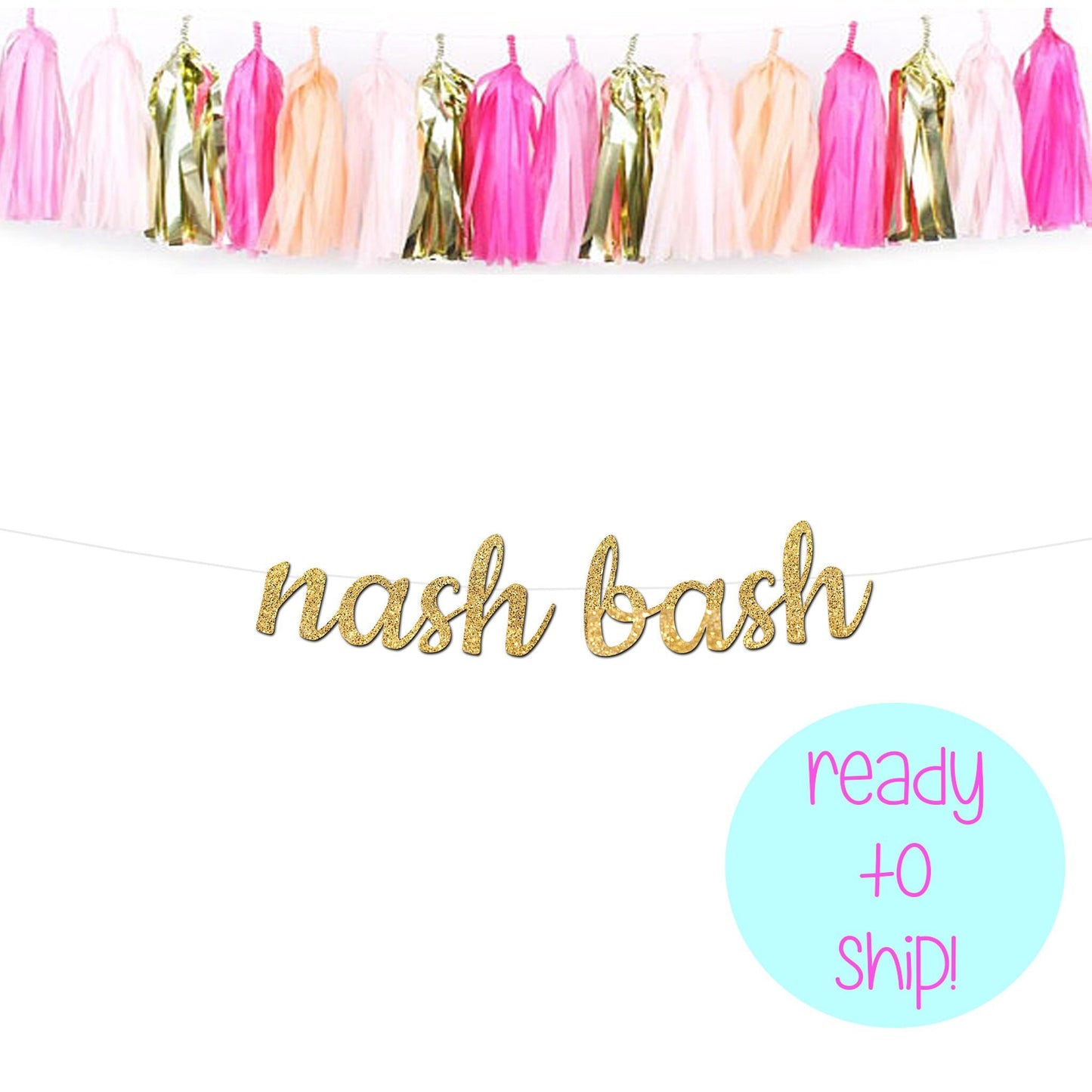 Nash Bash Bachelorette Party Banner, Nashville Bachelorette Party, Nashlorette Party Banner, Nashville Bachelorette Theme Decor