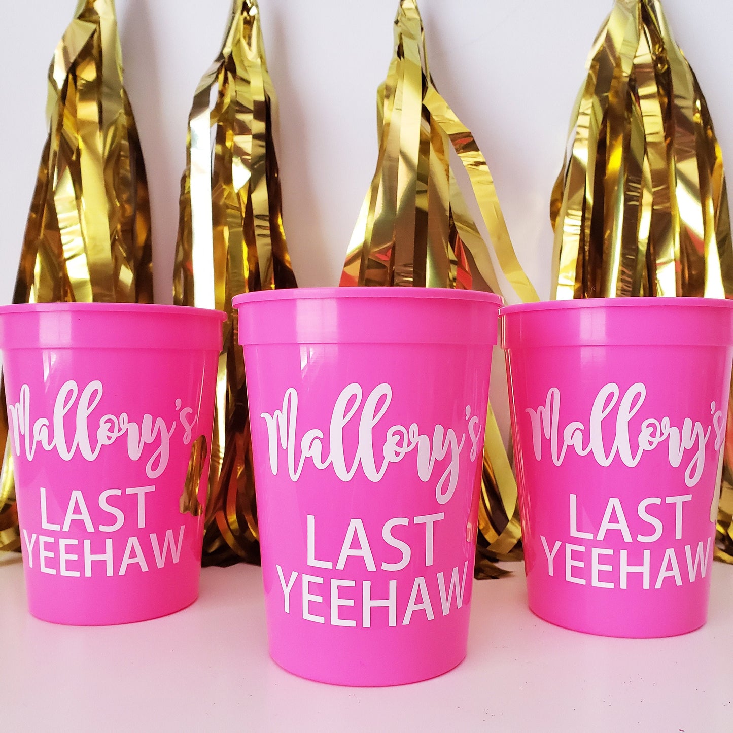 Personalized Country Bachelorette Party Cups, Last Rodeo Cups, Custom Bachelorette Party Favors Austin Bachelorette Nashville Bachelorette