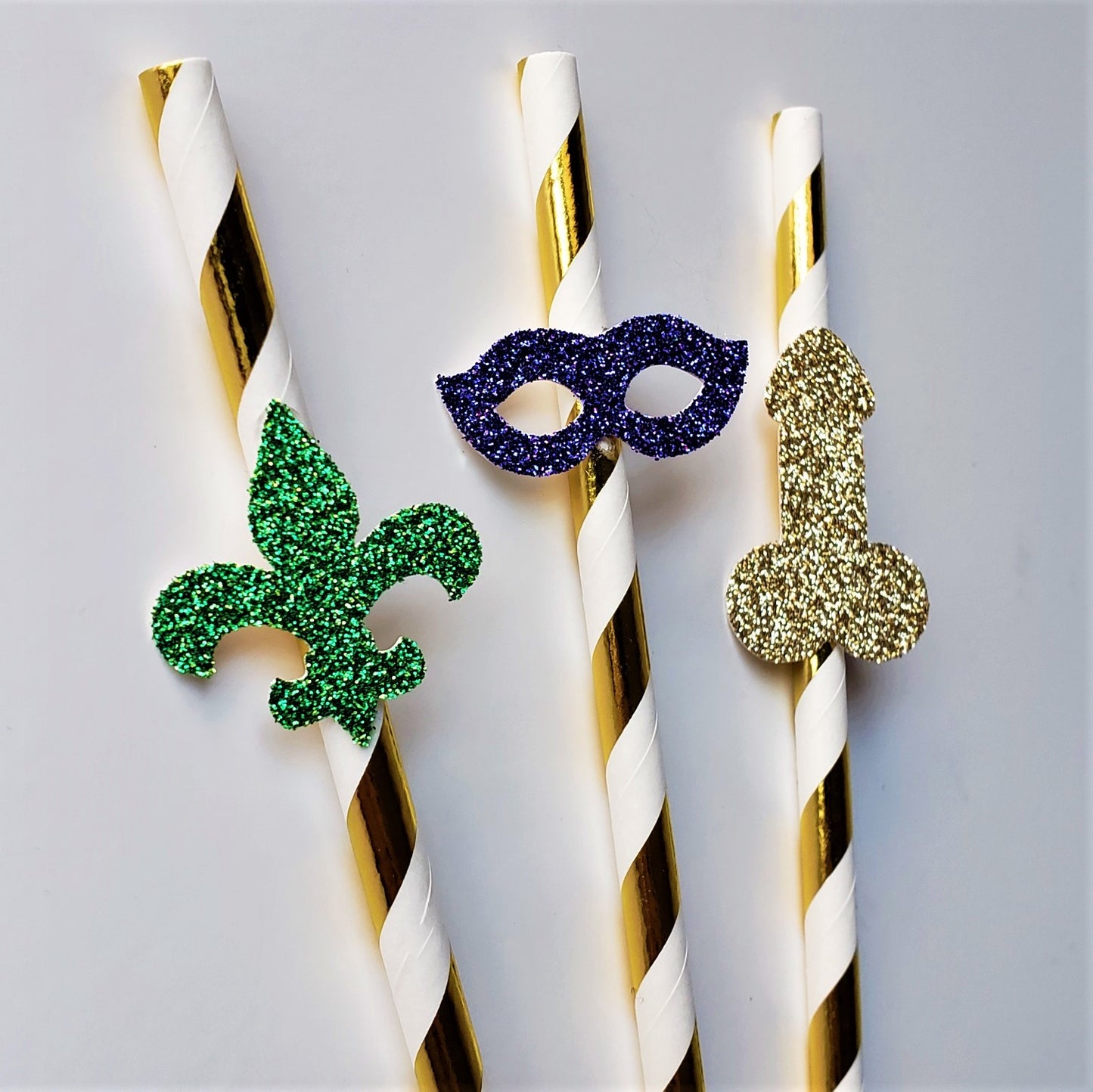 New Orleans Bachelorette Party Straws