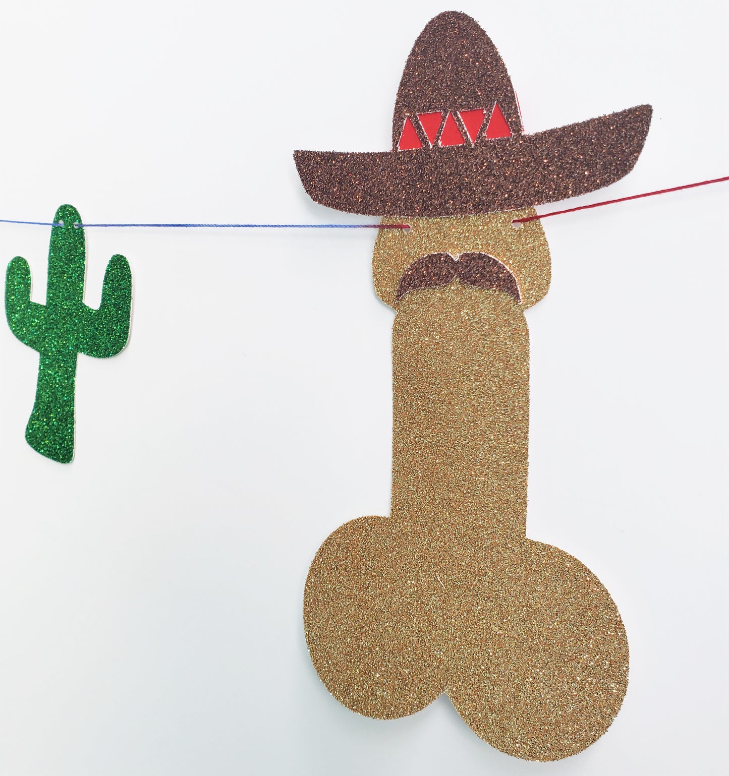 PeenChacho™ Final Fiesta Penis Banner with Cactus