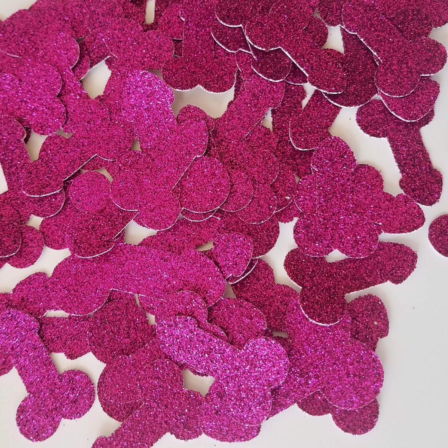 Bachelorette Party Glitter Penis Confetti, 50 pieces